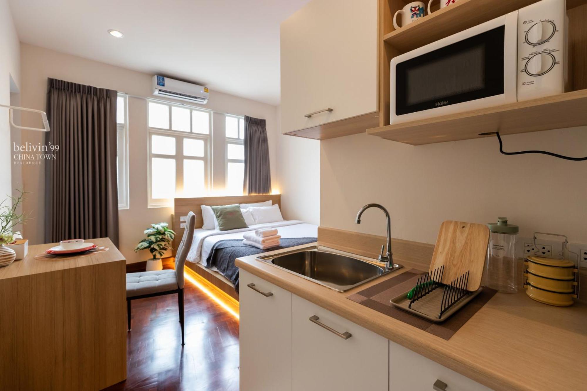 Belivin99 Residence Chinatown Banguecoque Quarto foto